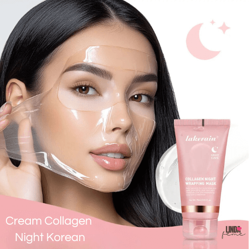 Cream Collagen Night Korean - Máscara Noturna Koreana