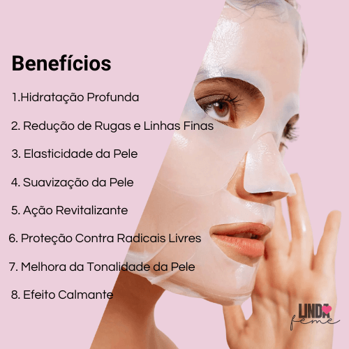 Máscara Facial de Bio-Colágeno