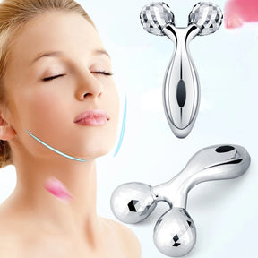 Roller Face Skin 3D - Massageador facial 3d com rotação 360°